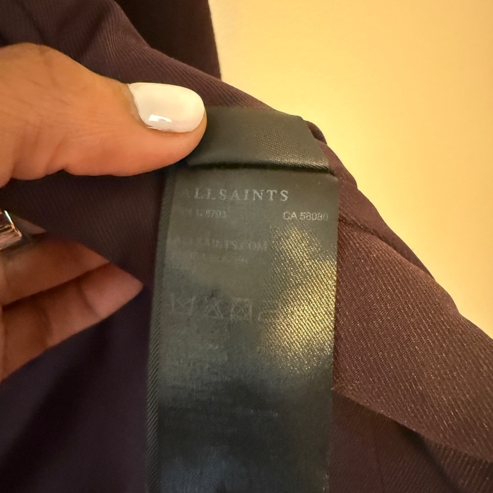 Allsaints Jacket - Size 6 - Picture 2 of 4